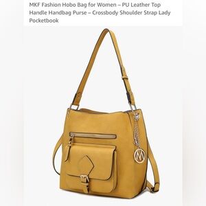 MKF Hobo Bag Ivette Yellow